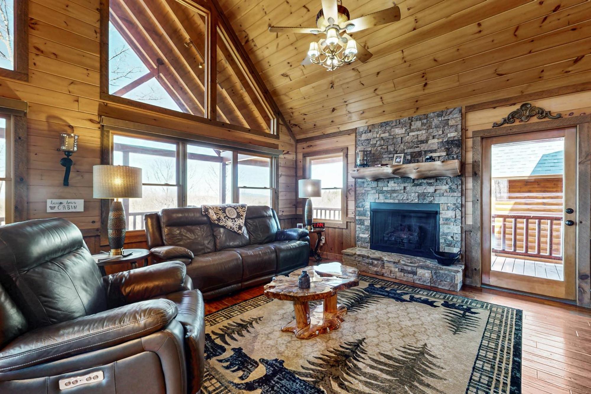 Bougie Bear Cabin Morganton Extérieur photo